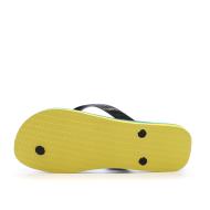 Tongs Noir/Jaune Homme Havaianas Brasil Layers vue 2