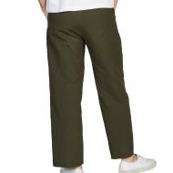 Pantalon Kaki en lin Femme Quiksilver Her Flare vue 2