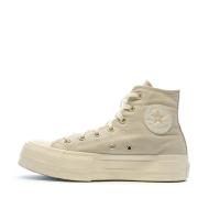 Baskets Beige Femme Converse Chuck Taylor Lift Hi Desert pas cher