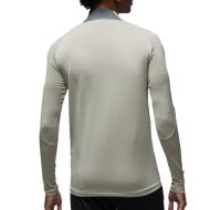 PSG Sweat Training Beige Homme Nike Jordan 2023/2024 vue 2