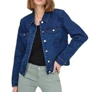 Veste en jean Bleu Femme Only Ray Royal pas cher