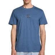 T-shirt Bleu Homme Calvin Klein Jeans Shadow J30J325649