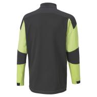 OM Sweat Training Top Jaune Fluo Junior Puma 2020/21 vue 2