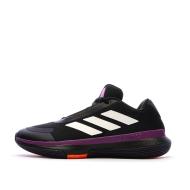 Chaussures de Basketball Noires/Violettes Homme Adidas Bounce IG9104 pas cher