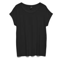 T-shirt Noir Femme Vero Moda Fosia