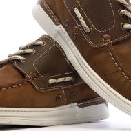 Zapatos náuticos marrones para hombre TBS Mat ver 7