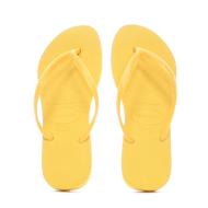 Tongs Jaune Femme Havaianas Slim vue 3