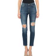 Jean Slim Bleu Femme Guess Jeans QUOT pas cher
