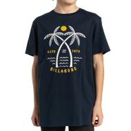 T-shirt Marine Garçon Billabong Double Head