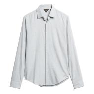 Chemise Bleu/Gris Homme Superdry Smart Shirt vue 3