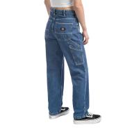 Jean Droit Bleu Femme Dickies Ellendale vue 2