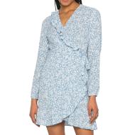 Robe Bleu/Blanche Femme Only Carly pas cher