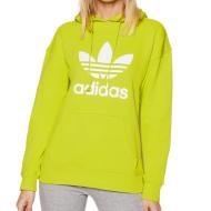 Sweat à Capuche Vert Femme Adidas Hoodie pas cher