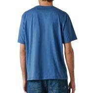 T-Shirt Bleu Electrique Homme Pepe jeans Eggo vue 2