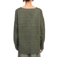 An'ge Ines Women's Khaki Sweater Photo of the Espace des Marques %store% store - view of %key%