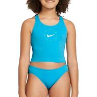 Maillot de bain 2 pieces Turquoise Fille Nike NESSB716 pas cher