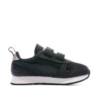 Baskets Noir Fille Puma Metallic V vue 2