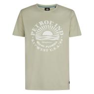 T-shirt Vert Homme Petrol Industries TSR127