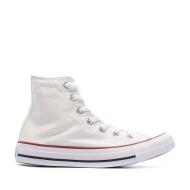 Baskets blanches mixte Converse All Star High vue 2