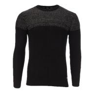 Pull Noir/Gris Homme Saint-Hilaire BSH16 pas cher