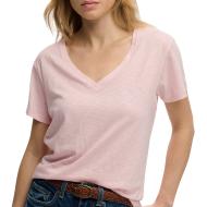 T-Shirt Rose Pale Femme Superdry Studioss