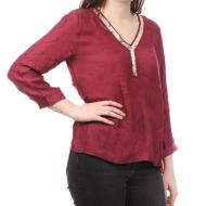 Blouse fuchsia Femme Teddy Smith Tamara pas cher