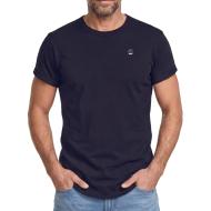 Camiseta azul marino para hombre G-Star RAW Logoss0 barato