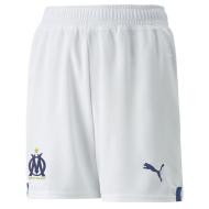 OM Short Blanc Garçon Puma 2022/2023