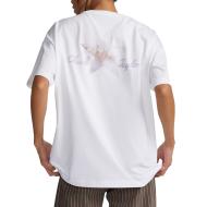 T-shirt Blanc Femme Converse Chuck Taylor Infill vue 2