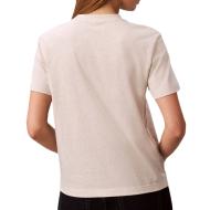 T-Shirt Gris Femme Calvin Klein Jeans LV047C912G vue 2