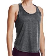 Débardeur Gris/Noir Femme Under Armour Tech Vent Tank pas cher