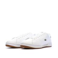 Baskets Blanches/Vertes Homme Lacoste Carnaby Cup vue 6
