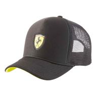Casquette Noir Puma Ferrari Race Trucker pas cher