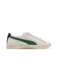 Baskets Blanches/Vertes Homme Puma Clyde Base vue 2
