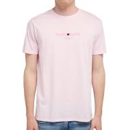 T-shirt Rose Homme Teddy Smith 11017024D0
