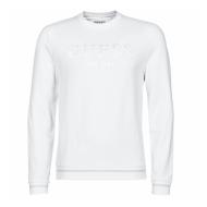 Sweat Blanc Homme Guess CN Fleece