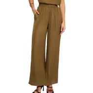 Pantalon fluide/toile Kaki Morgan PWENDA