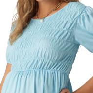 Robe de Grossesse Bleu Femme Mamalicious Pannie vue 3