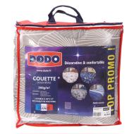 Couette Grise à Motifs Imprimés Dodo Doux Rêve 220x240
