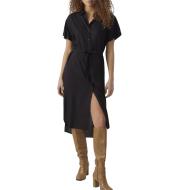 Robe Noire Femme Vero Moda Bumpy pas cher