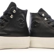 Baskets Noires Femme Converse Water Repellent vue 7