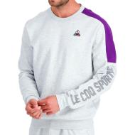 Sweat Gris Homme Le Coq Sportif Crew pas cher