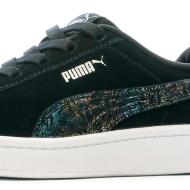 Baskets Noir Fille Puma Vikky Multicolor vue 7