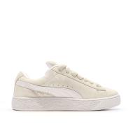 Baskets Beige/Blanc Femme Puma Suede XL vue 2