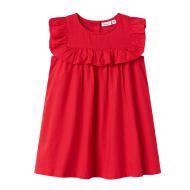 Robe Rouge Fille Name it Alinnen pas cher