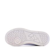 Baskets Blanc/Rose Enfant Adidas Tensaur vue 5