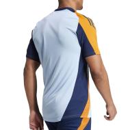 Real Madrid Maillot Training Bleu/Orange Homme Adidas 24/25 vue 2