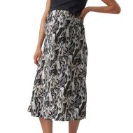 Jupe Noire/Grise Femme Mamalicious Verona pas cher