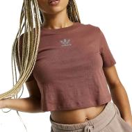 T-shirt Marron Femme Adidas 2000 Luxe