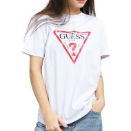 T-shirt Blanc Femme Guess W93I0RR9I60 pas cher